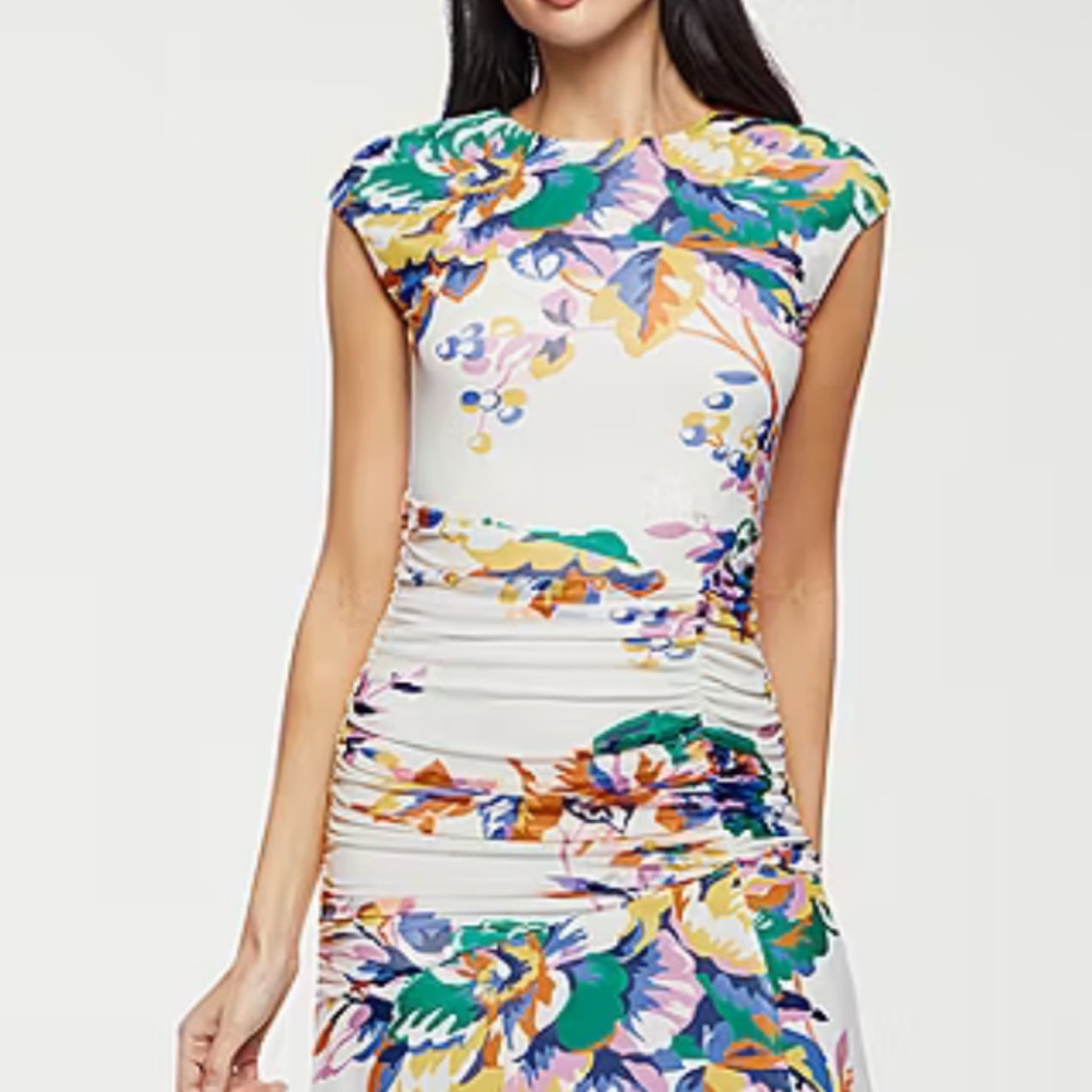 Floral Maxi Dress - Multicolor